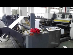 Przeskoczenie 1/8cp Sześciokolorowy rol papier Wide Web Flexo Flexographic Printing Machine Press CE