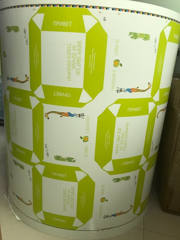 Maszyna do druku flexo sześciokolorowego z ceramicznego aniloxu do papierowych kubków, toreb i pudełek