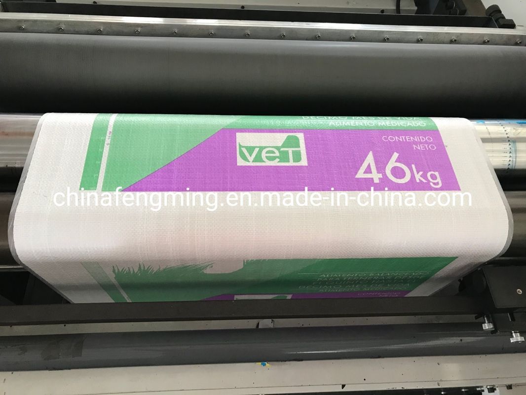 CE ISO9001 FM Serii Czterokolorowa Flexograficzna Maszyna Do Druku 200m/Min Prężnik 1/8cp