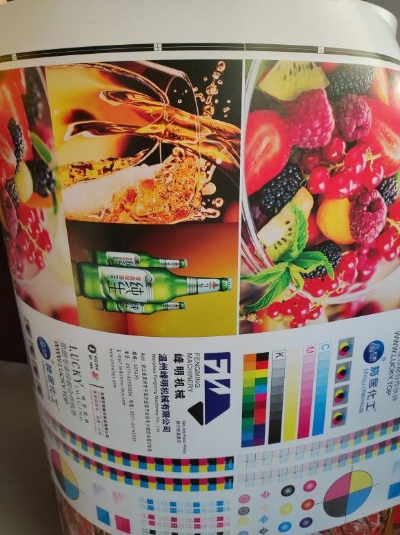 Maszyna do druku flexo sterowana przez PLC z powtarzającą się obróbką obróbkową 286-1200 mm i wysoką wydajnością