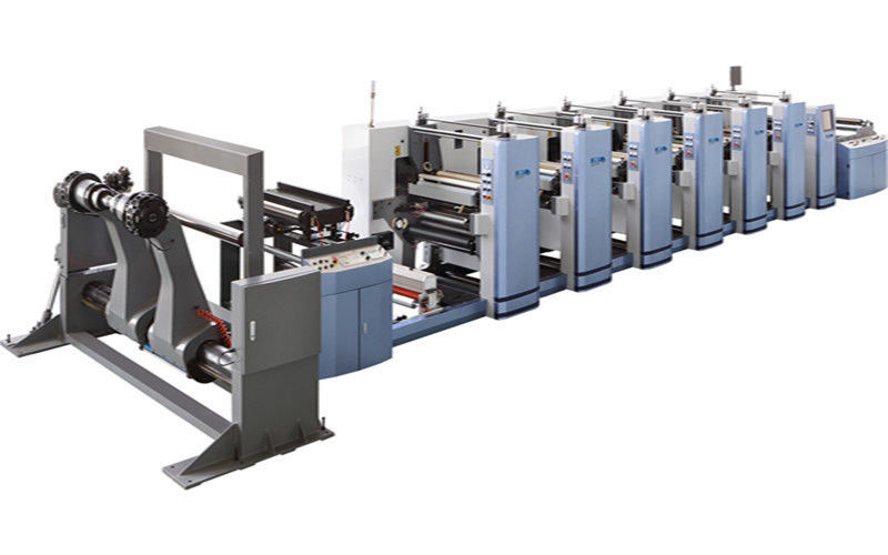 Drukarka flexo/drukarka fleksograficzna z prędkością druku 150 m/min i suszarką UV IR