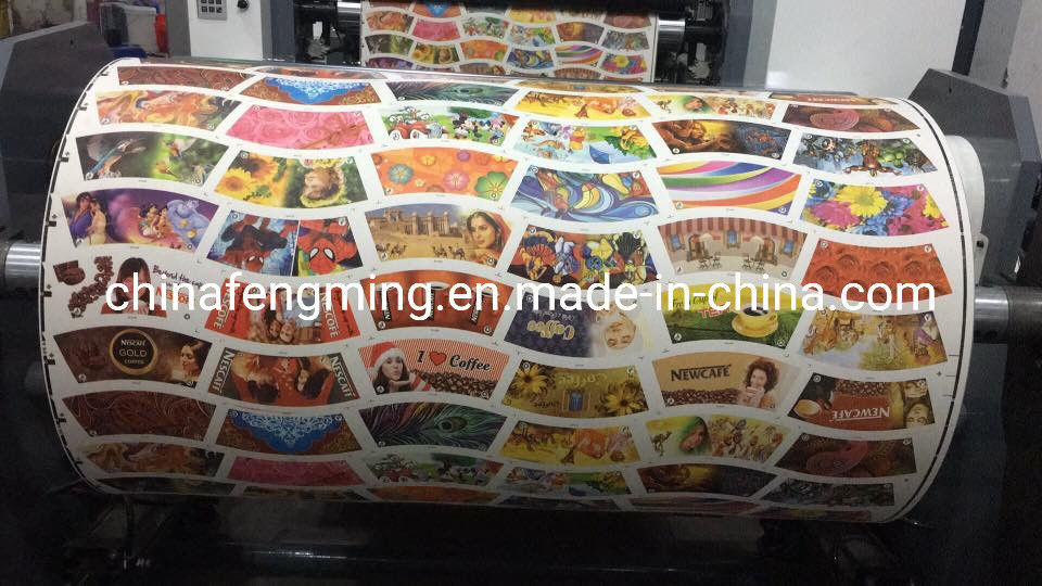 Wodowa maszyna do druku flexo z atramentem do papieru