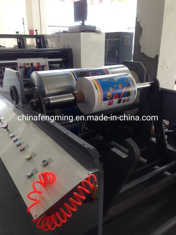 Struktura typu jednostki Fengming's FM-A650-1320 Maszyna do druku Flexo Press