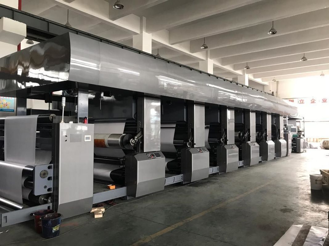 Maszyna do druku kartonowego z szeroką gamą z zasilaniem 380V 3pH 50Hz i 7 kolorami