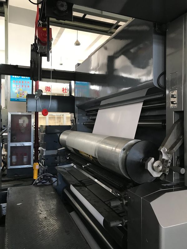 Maszyna do druku kartonowego z szeroką gamą z zasilaniem 380V 3pH 50Hz i 7 kolorami