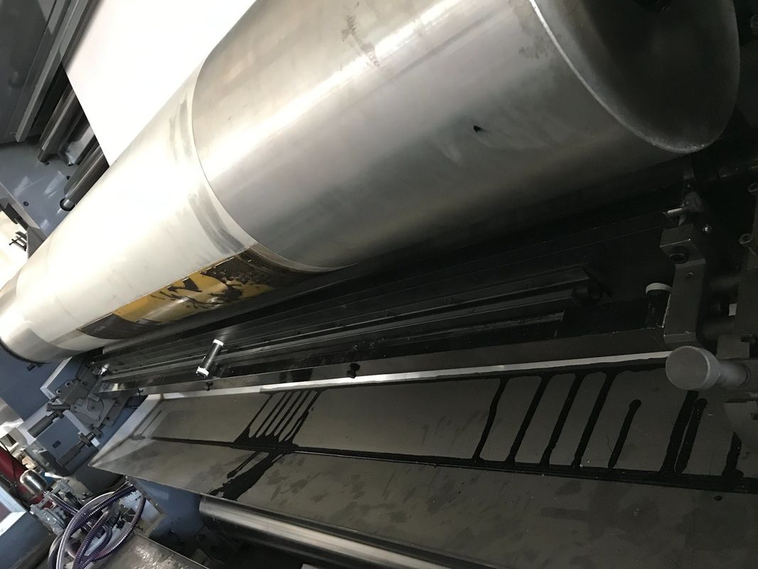 Maszyna do druku kartonowego z szeroką gamą z zasilaniem 380V 3pH 50Hz i 7 kolorami