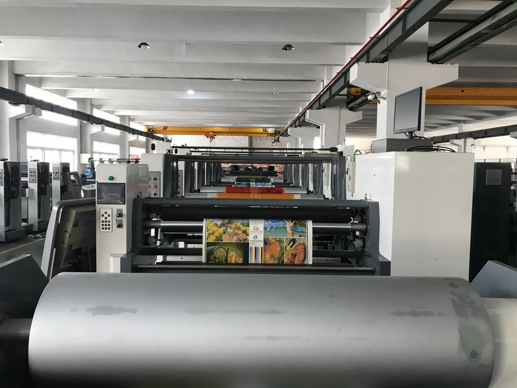 Maszyna do druku podwójnej flexo z powlekaniem PE o średnicy rolki 100 mm i suszarka UV IR