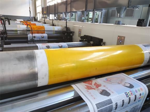 Wysokiej prędkości 4 kolorowa drukarka Flexo Roll To Roll Flexographic Printing Machine Flexographic Printer