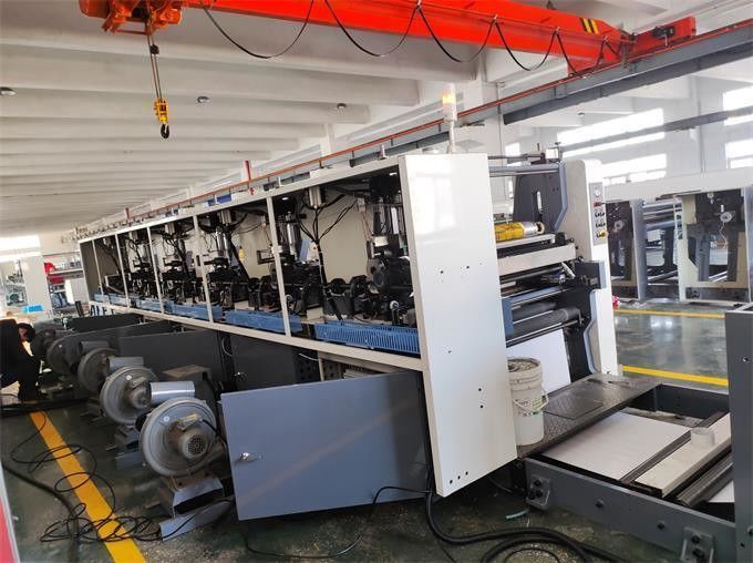 Wysokiej prędkości 4 kolorowa drukarka Flexo Roll To Roll Flexographic Printing Machine Flexographic Printer