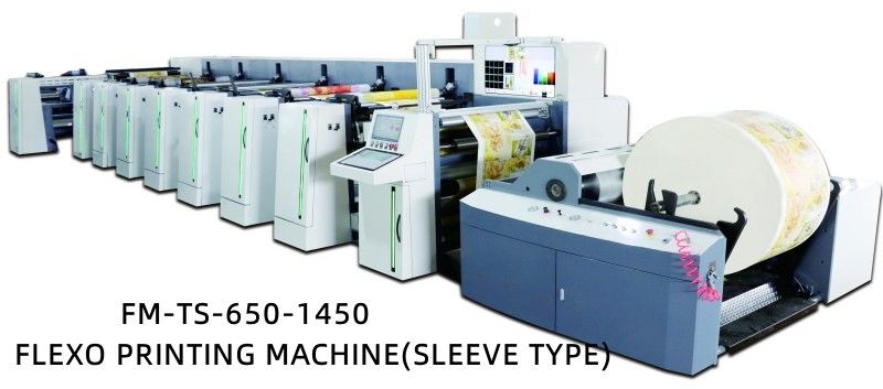 150 m/min Automatyczna Flexograficzna Maszyna do druku opakowań przyjaznych dla środowiska