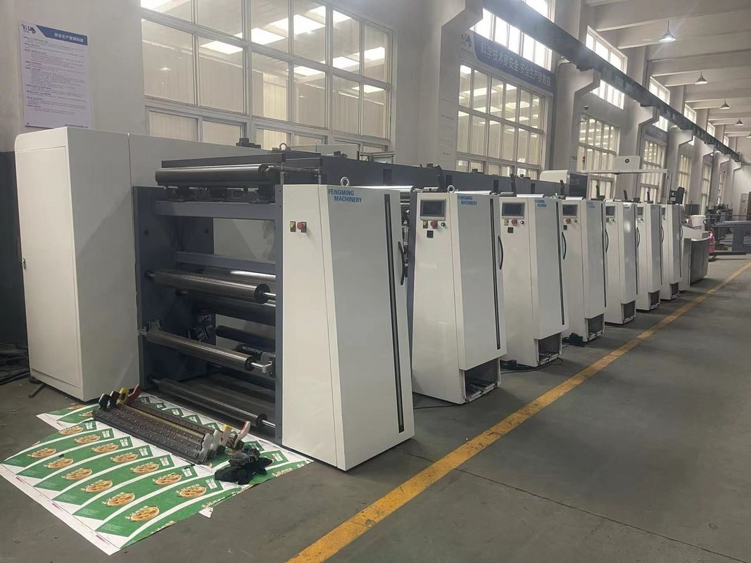 150 m/min Automatyczna Flexograficzna Maszyna do druku opakowań przyjaznych dla środowiska