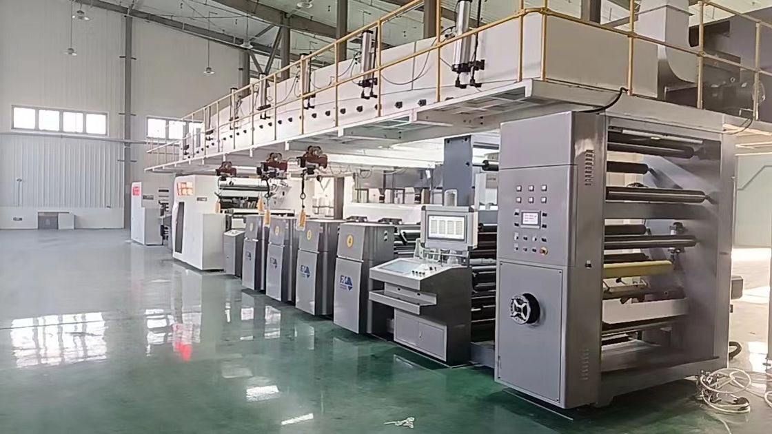 Maksymalna prędkość mechaniczna 150 m/min Jednostka do druku Flexo dla dużych wiertarek średnica 1524 mm