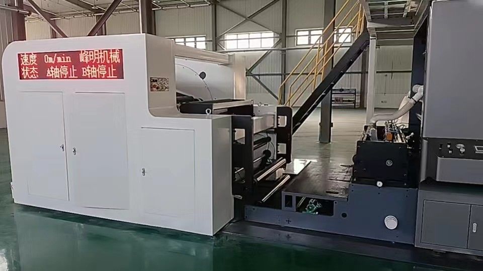 Maksymalna prędkość mechaniczna 150 m/min Jednostka do druku Flexo dla dużych wiertarek średnica 1524 mm