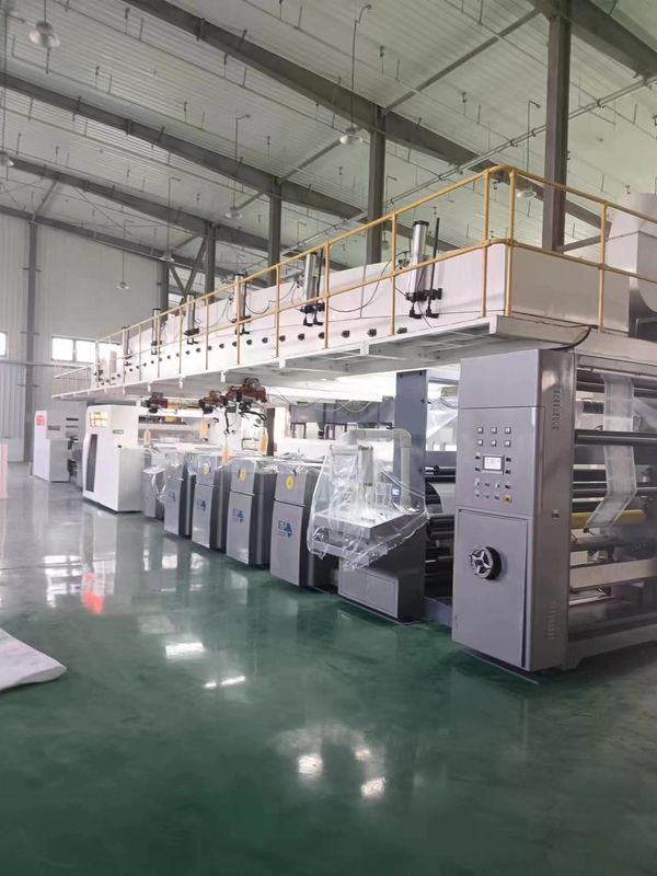 Maksymalna prędkość mechaniczna 150 m/min Jednostka do druku Flexo dla dużych wiertarek średnica 1524 mm