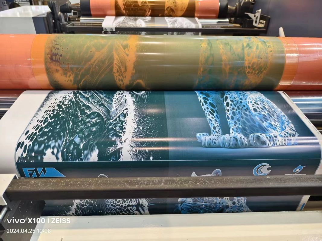Anilox Ceramic Roller Unit Type Flexo Printer Wysokiej Prędkości
