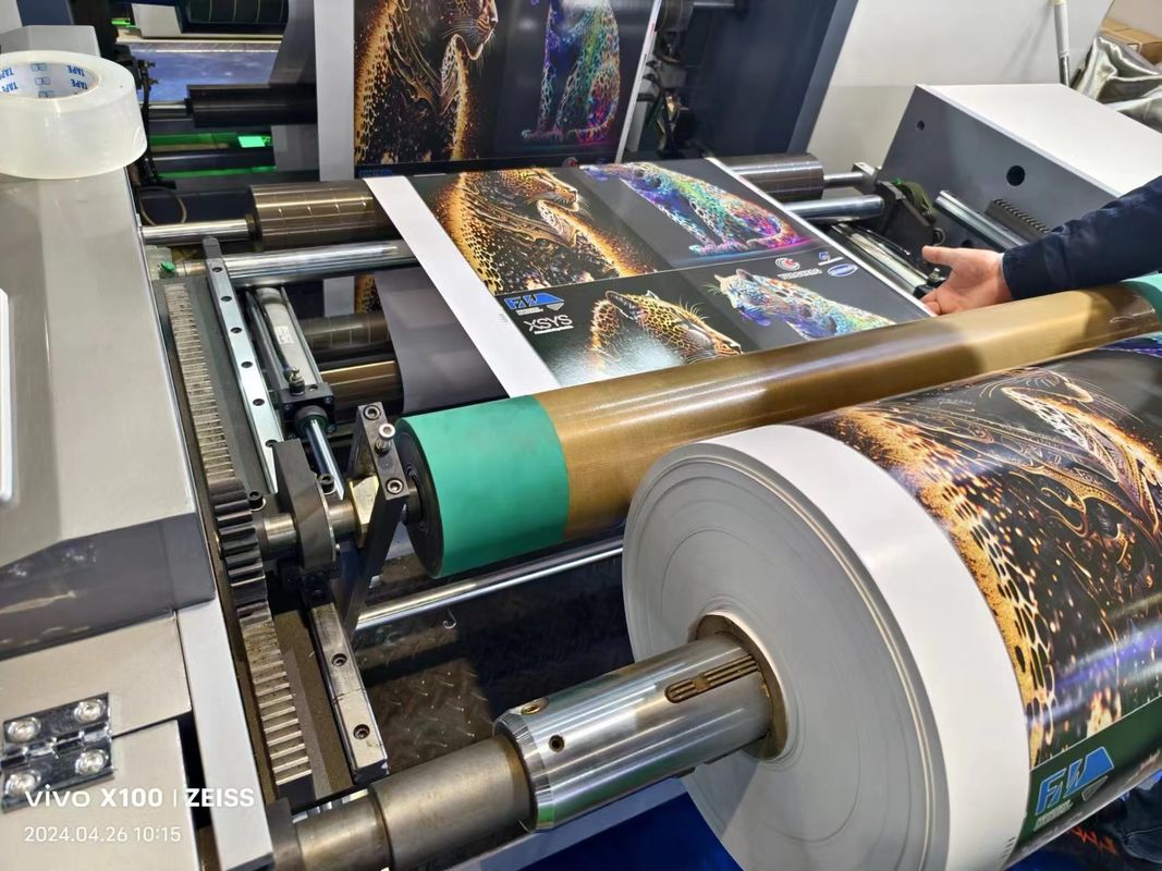Anilox Ceramic Roller Unit Type Flexo Printer Wysokiej Prędkości