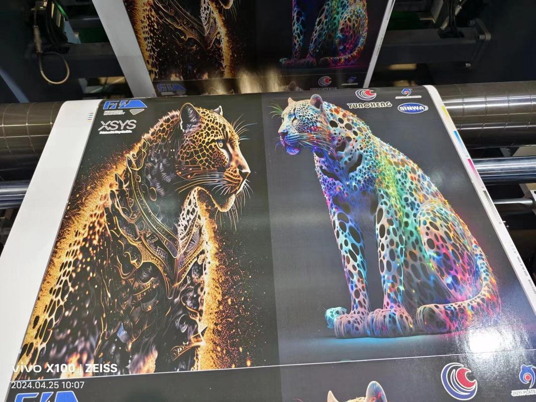 Maszyna do druku flexo z rękawem do torebki papierowej i pudełka z maksymalną szerokością sieci 650 mm