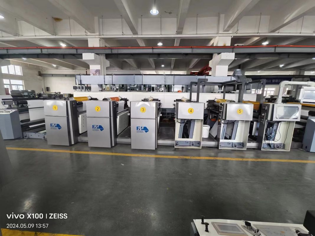 8 Kolorowy Papier Żywny Pp N Niewleczony Mylar Bag Cup Box Package Flexographic Printer Flexo Printer Cena