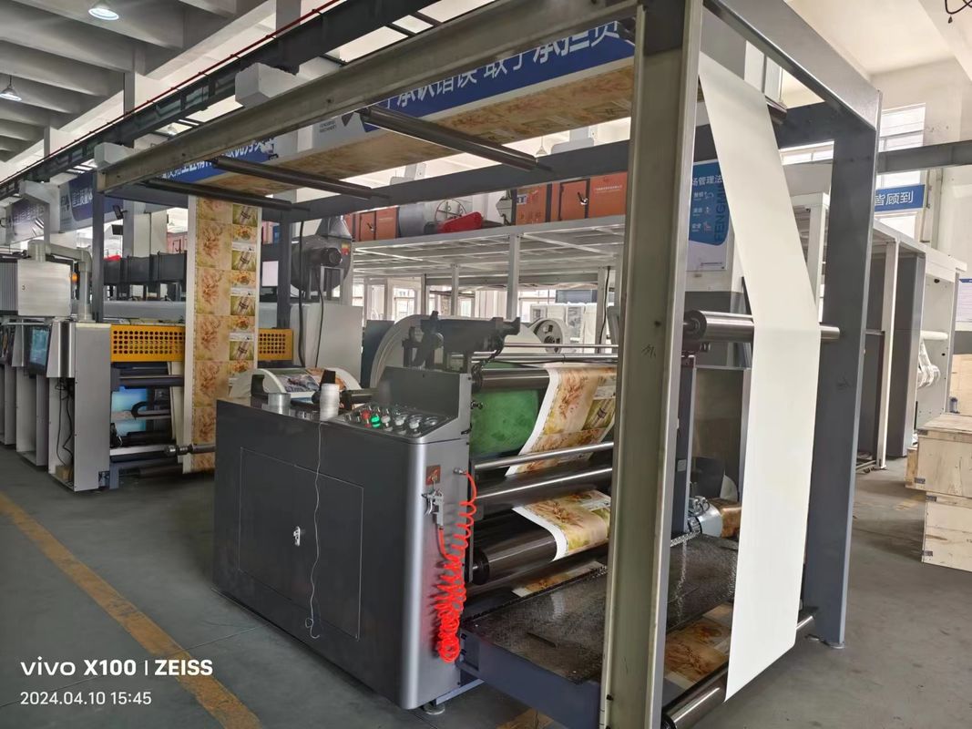 Maszyna do druku flexo z rękawem do torebki papierowej i pudełka z maksymalną szerokością sieci 650 mm