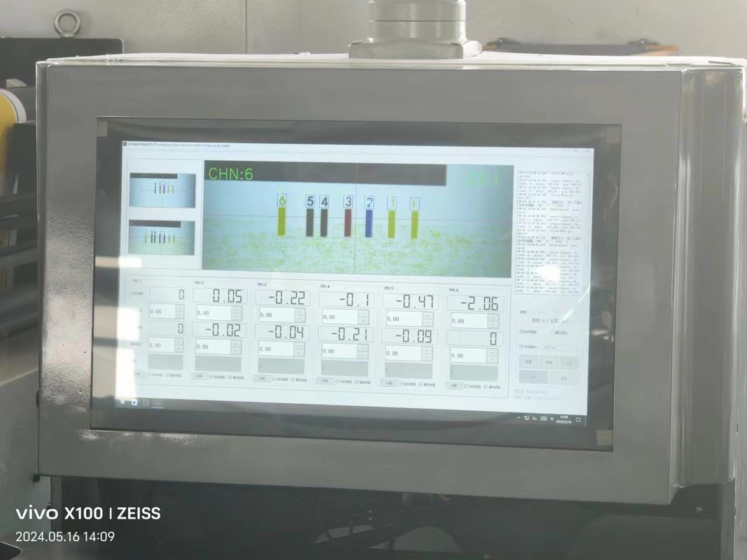 4-kolorowa maszyna fleksograficzna do drukowania kartonów papierowych o szerokości 1000 mm