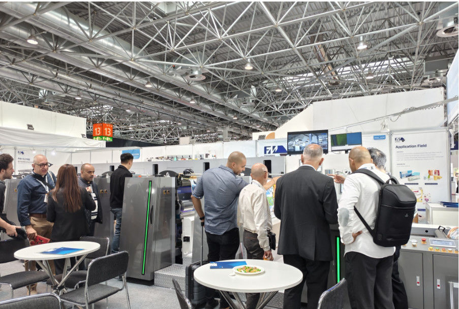 8 kolorowy papier plastikowy worek na kubki opakowania spożywcze Pp Woven Film Printer Press Flexographic Printer