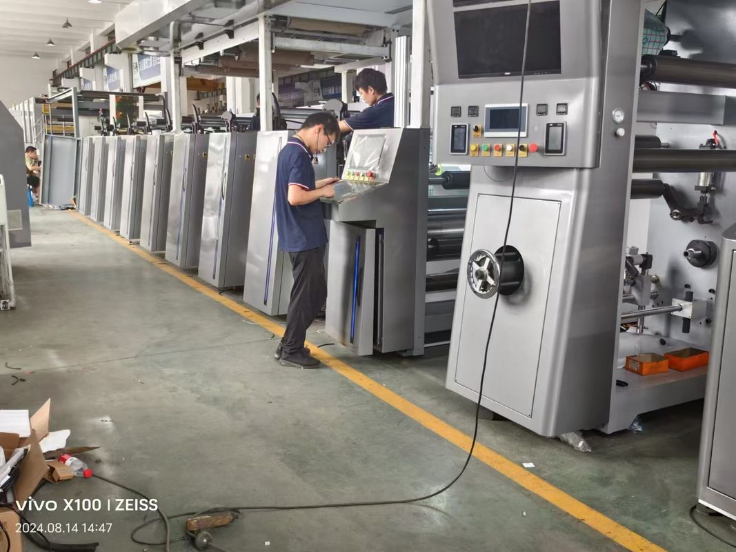 Maszyna do drukowania flexo wysokiej prędkości do drukowania różnych materiałów