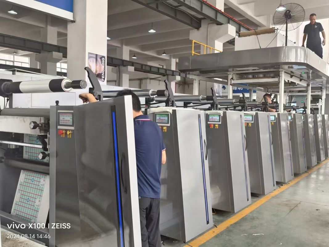Maszyna do druku kubków papierowych 10 kolorowych płyt Flexo Tworzenie płyt Flexo Maszyna do druku Flexograficzne drukarki
