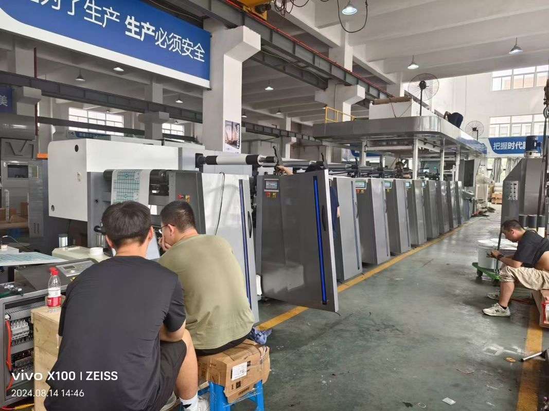 Nowy stan 1150MM Automatyczna serwo pozioma flexo drukarka do pakowania żywności Kartki papierowe Worki papierowe