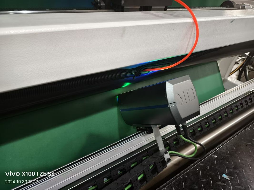 2.5m szerokość dokładny rejestr kolorystyczny kaskadowa drukarka flexo z 6m piecem grzewczym