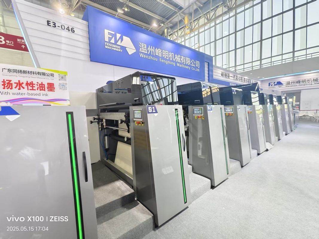 Zasilanie 380V50Hz Maszyna do druku kartonowego Flexo z prędkością 300 Mmin Idealna do druku elastycznych opakowań