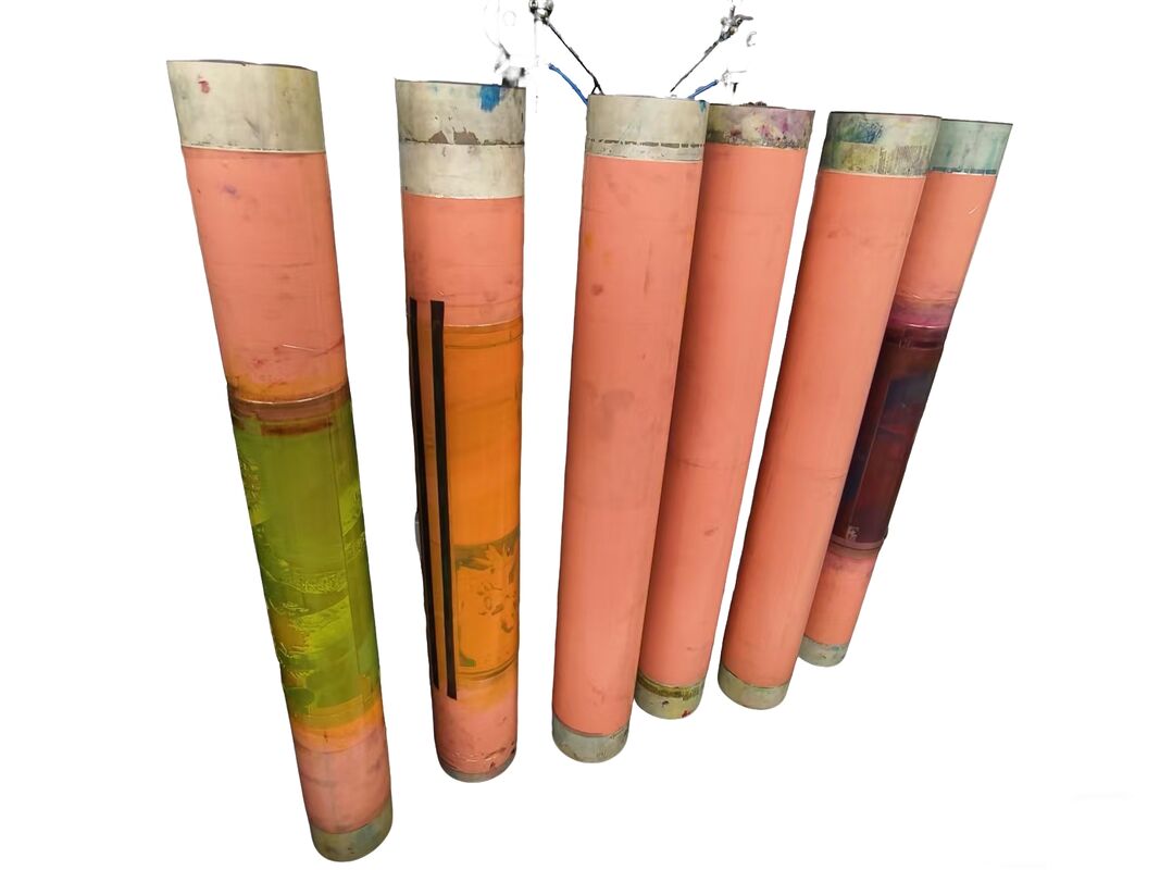 wysokie linie wałka aniloksowego, tuleja, wałek do płytki drukarskiej, maszyna do druku fleksograficznego, maszyna do druku na kubkach papierowych