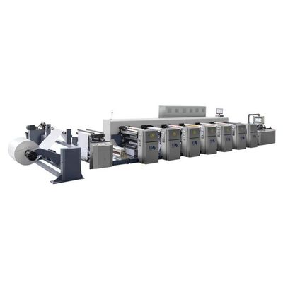 Maszyna do druku flexo z atramentu wodnego lub atramentu UV do materiałów papierowych 240 m/min