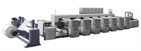 Szerokość druku 1350 mm Maszyna do druku fleksograficznego 240 m/min Do druku papieru