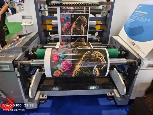 Najwyższej klasy drukowanie etykiet klejących z maszyną do druku flexo