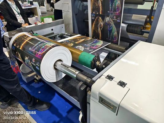 Maszyna do druku flexo typu rękaw z serwo napędowym do druku dużych prędkości