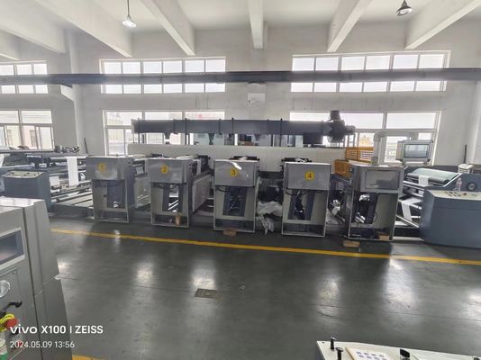 Maszyna do druku flexo typu jednostkowego z funkcją pamięci pozycji rejestru automatycznego