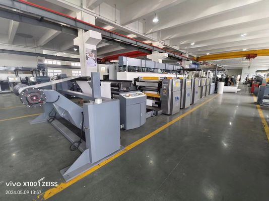 Automatyczna jednostka pamięci pozycji rejestru typu Flexo drukarka do różnych materiałów papierowych