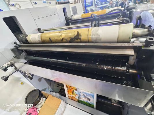 Maszyna do druku flexo z rękawem do papierowej torebki kartonowej i opakowania 1000 mm Szerokość 150 m/min Prędkość sterowana przez PLC