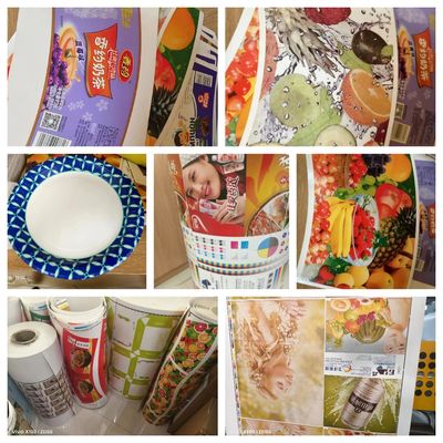 8 Kolorowy Papier Żywny Pp N Niewleczony Mylar Bag Cup Box Package Flexographic Printer Flexo Printer Cena